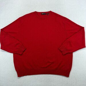Lux Cashmere Sweater 2XL XXL Crew Neck Casual Lightweight